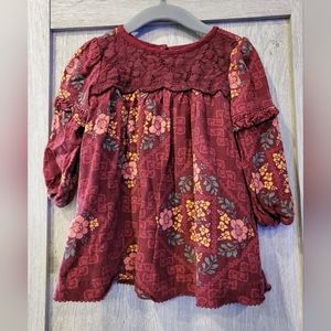 Matilda Jane Just Imagine Emmaline Floral Shirt